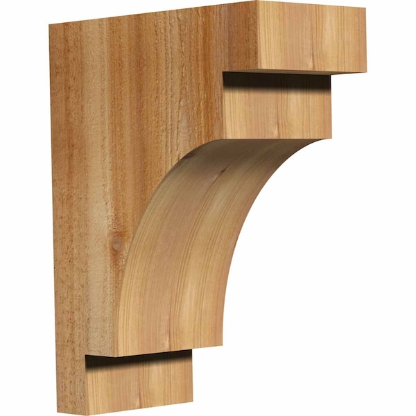 Ekena Millwork Mediterranean Rough Sawn Corbel, Western Red Cedar, 6"W x 12"D x 16"H COR06X12X16MED00RWR - main